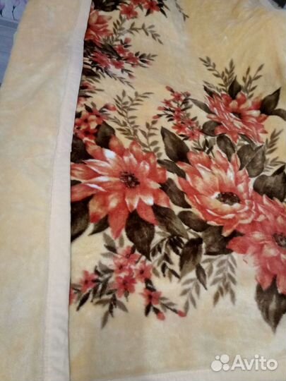 Плед велюровый