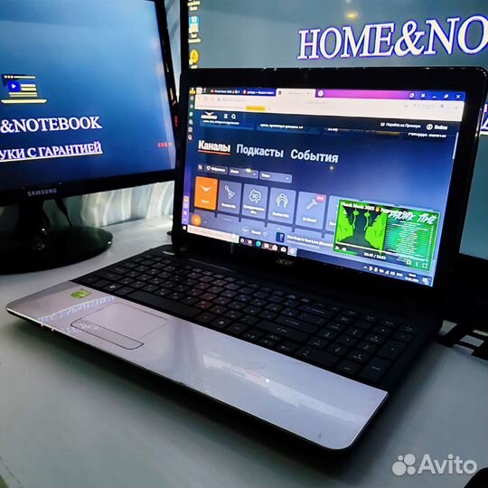 Ноутбук I5 RAM 8GB SSD256HDD1000GB