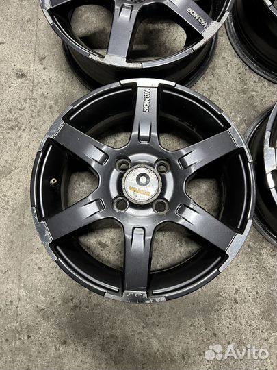 Стильные Литые диски 4x100 Цо 60.1 R14 Ровные