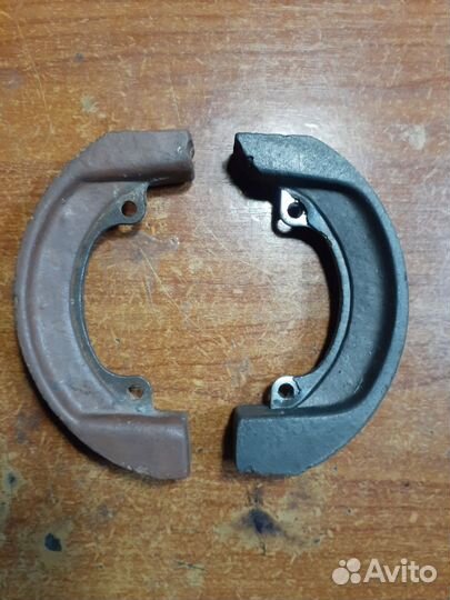 Колодки для газового мопеда рига-13