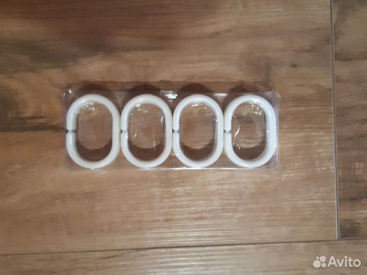 Кольца для шторки в ванной 12 шт