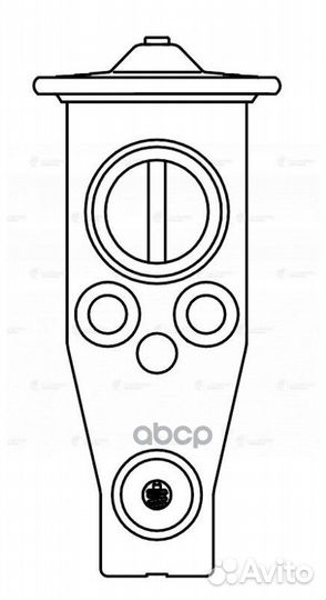 Клапан кондиционера toyota RAV-4 13- 2.0 ltrv1920