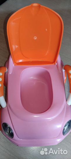 Машинка горшок
