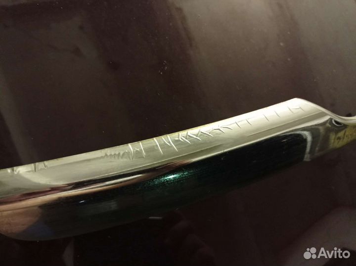 Молдинг решётки радиатора Лада Калина 2