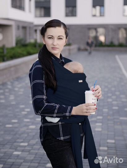 Слинг-шарф Амама-я несу счастье новый