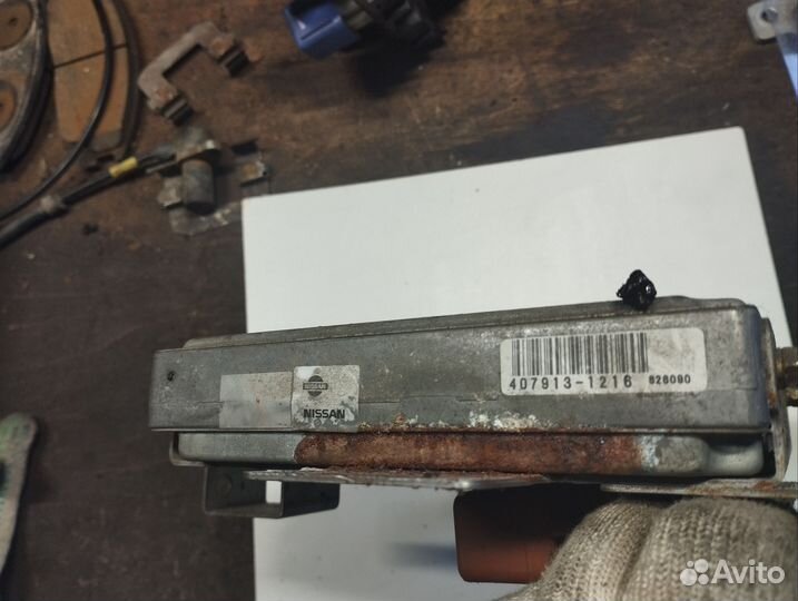 Блок управления двигателем Almera n15 2.0 дизель