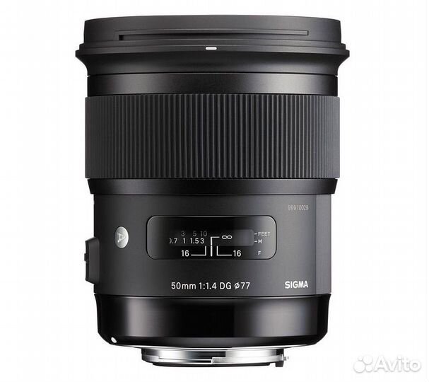 Объектив Sigma AF 50mm f/1.4 DG HSM Art Canon EF