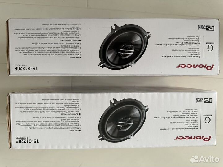2-полосные динамики в авто pioneer новые