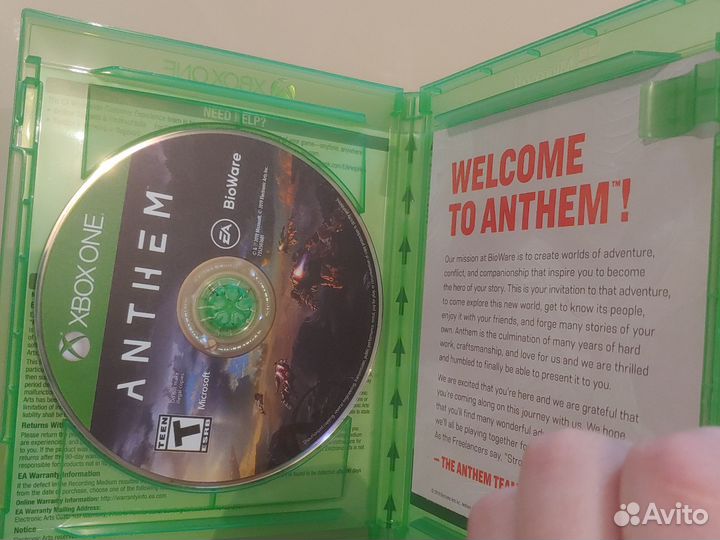 Anthem Xbox One Series