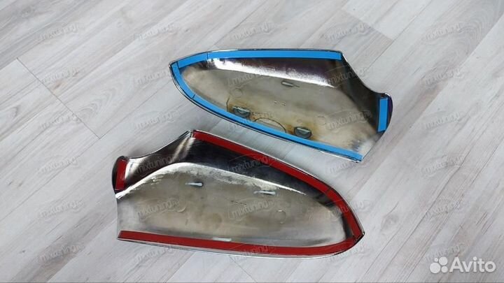 Накладки на зеркала (хром) Opel Astra H 2004-2013