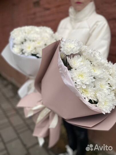 Букет цветов из Хризантем