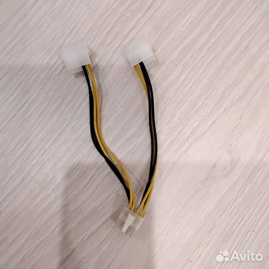 Переходники 6pin-molex, molex-sata и другие