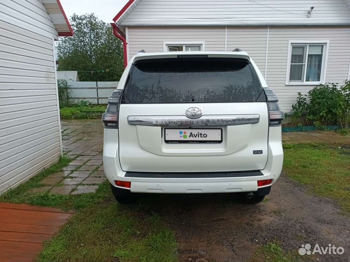 Toyota Land Cruiser Prado 2.8 AT, 2017, 86 000 км