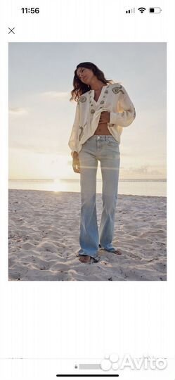 Джинсы zara женские 38 размер