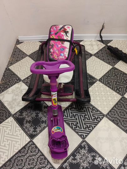 Детский снегокат