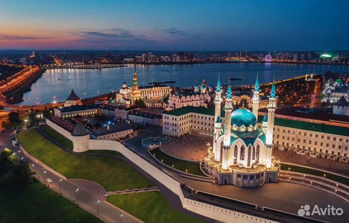 Казань на 7 нч тур 4 звезды. завтрак