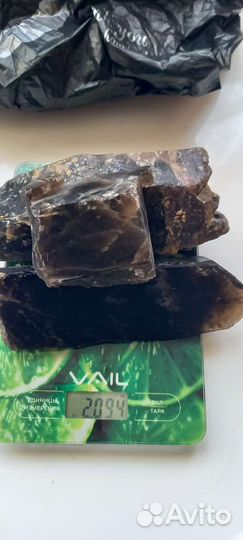 Раухтопаз, морион