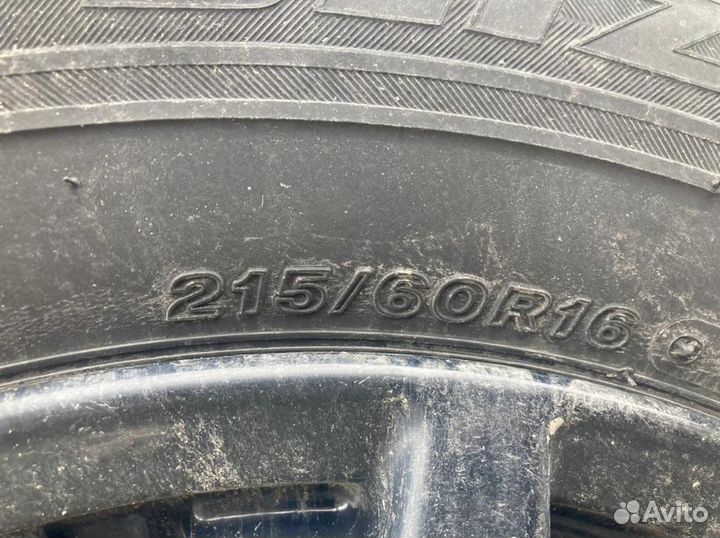 Резина липучка 215/60/r16 с износом