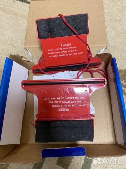 Щетки для мытья окон на магните