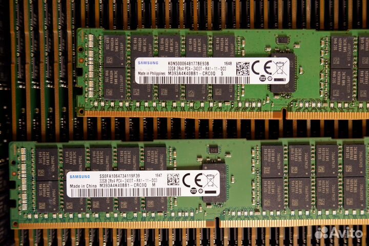 32Gb DDR4 Samsung 2400T REG Серверная память ECC