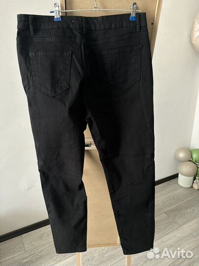 Брюки черные женские большой размер