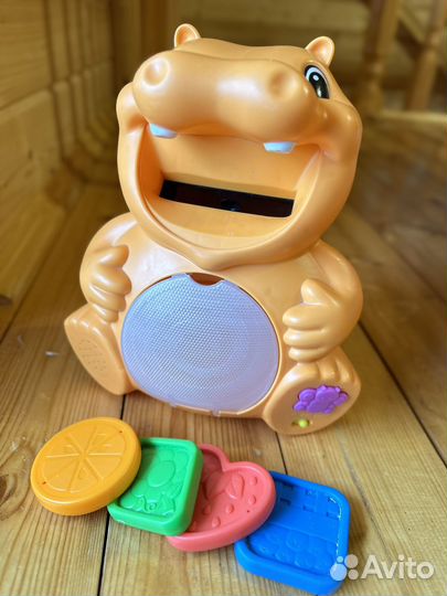 Игрушка бегемот интерактивная
