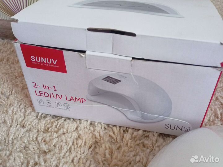 Лампа для ногтей sunuv