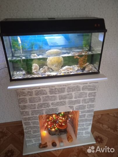 Аквариум с тумбой
