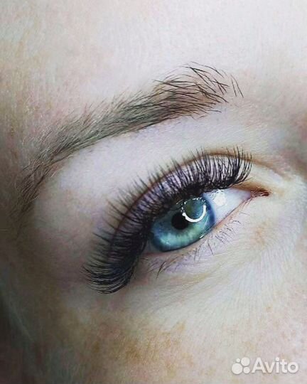 Наращивание ресниц на дому