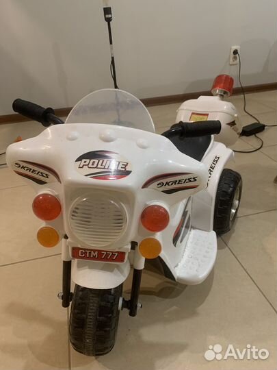 Детский мотоцикл на аккумуляторе