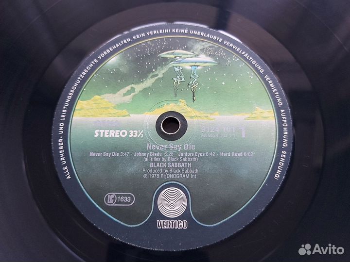 Ozzy osbourne/Black Sabbath-NM