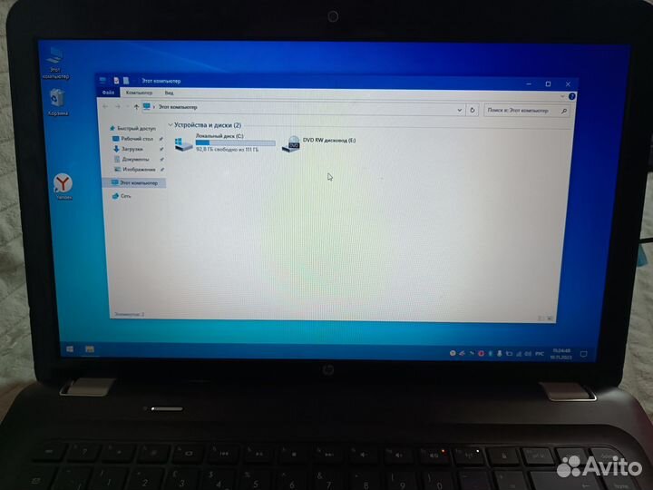 Ноутбук hp