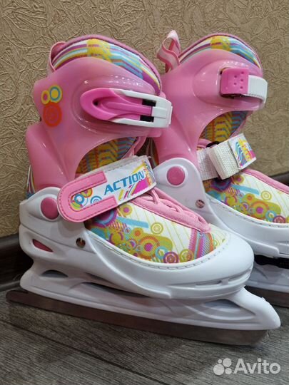 Коньки детские раздвижные