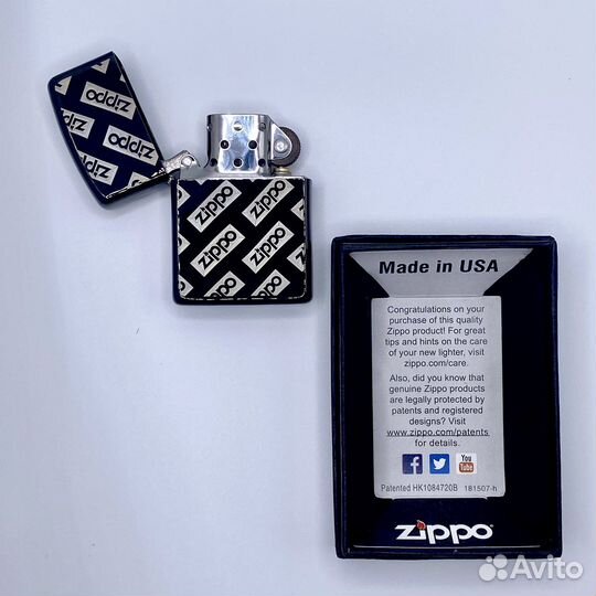 Зажигалка бензиновая Zippo