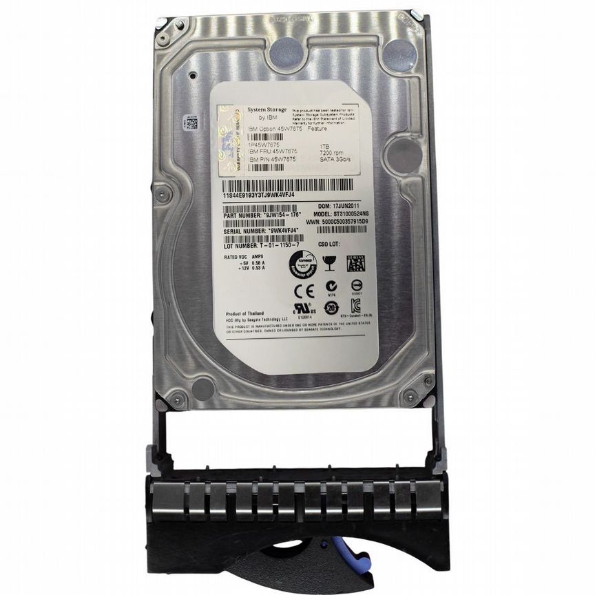 [45W7675] Жесткий Диск Ibm 1tb 7200 Sata2 3.5" Hdd 45w7675