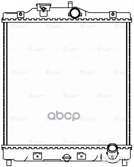 Радиатор охлаждения Honda Civic V 91, Civic VI