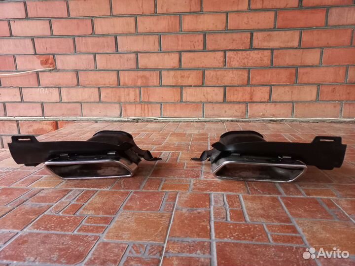 Насадки на глушитель амг мерс CL 500 2013 года