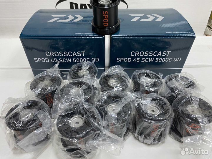 Сподовая катушка Daiwa Crosscast Spod 45 SCW+Шпуля
