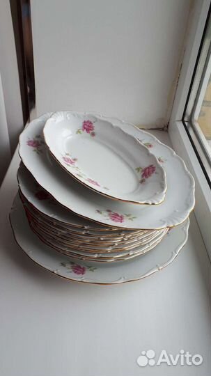 Набор столовой посуды Чехословакия времен СССР