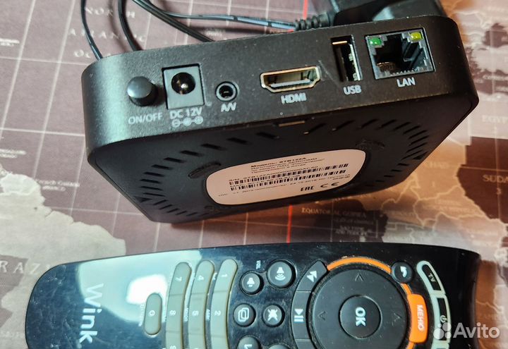Тв Приставка Wink Sercomm Stb 122A Ростелеком