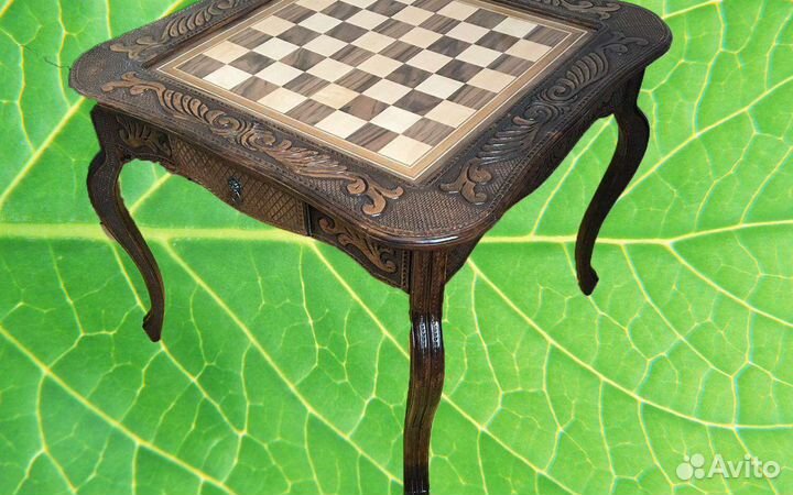 Нарды шахматы ручной работы резные