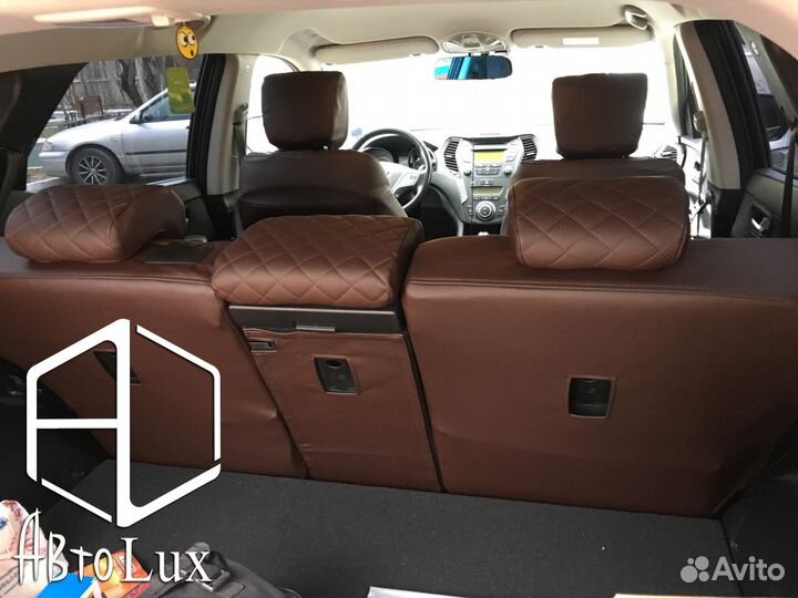 Модельные авточехлы «Автопилот» для Hyundai SantaF