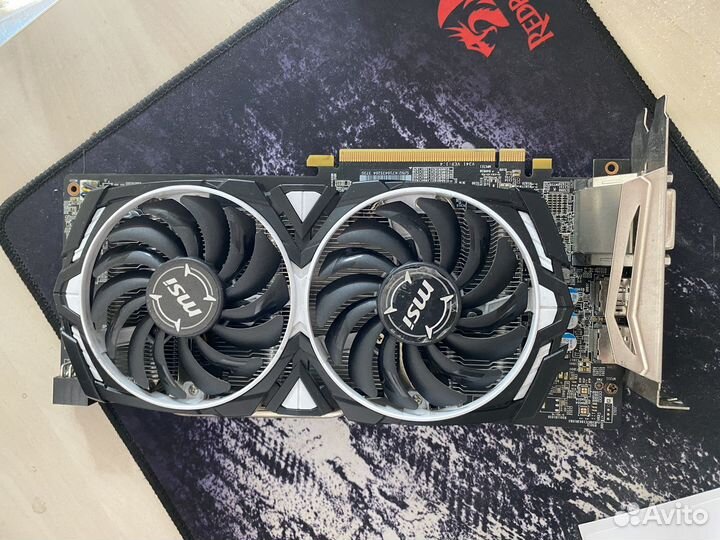 Видеокарта MSI Radeon RX 580 Armor 8GB OC