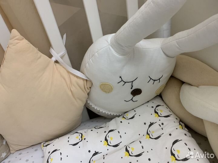 Бортики в детскую кроватку