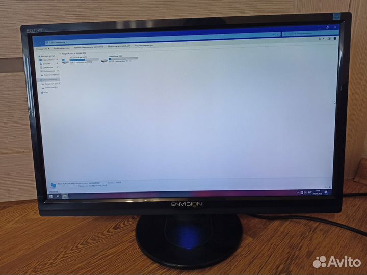 Full HD 22д монитор Envision в новом состоянии