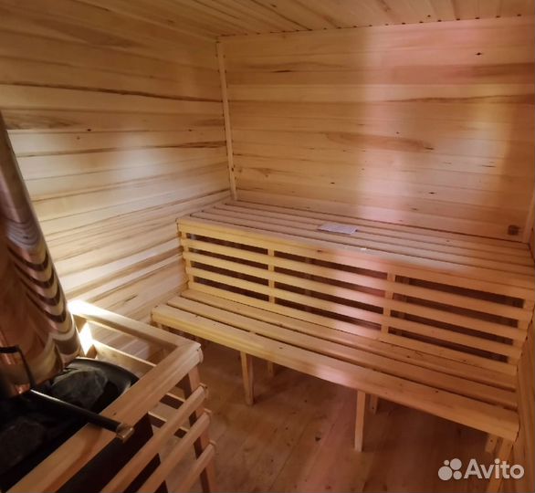 Баня перевозная 6х2.3м с доставкой