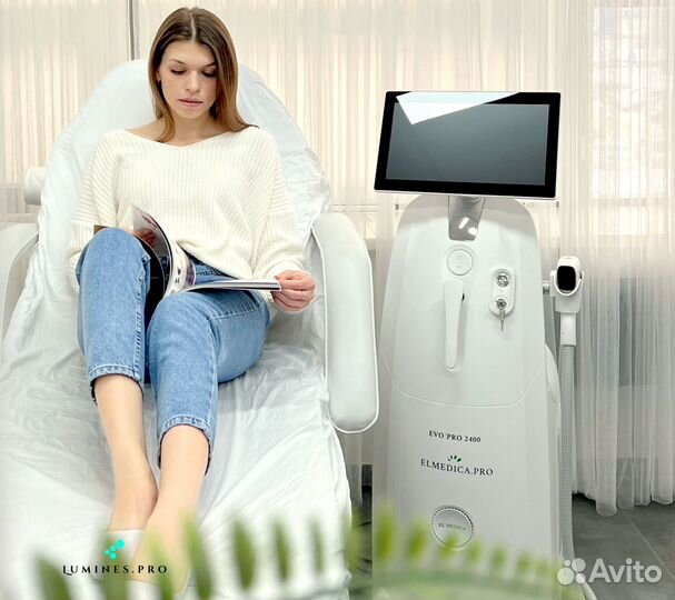 Аппарат для эпиляции Lumines. Макс-Плюс 2000в