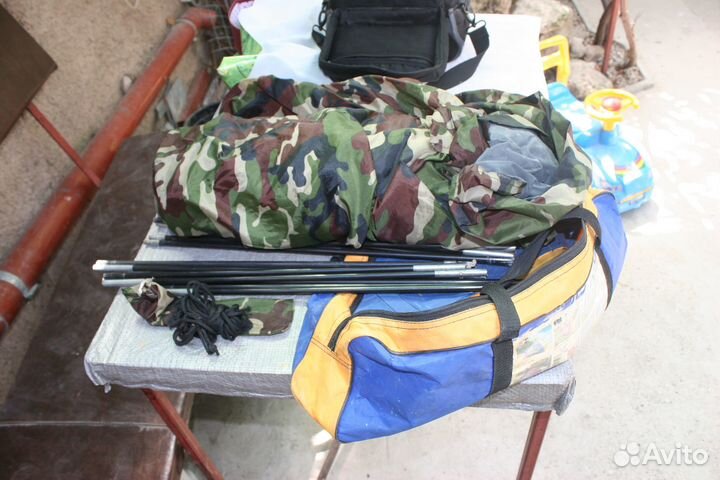 Палатка туристическая под рем. и дуги для палатки