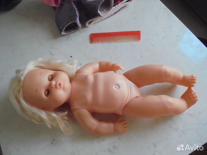 Кукла пупс Наташа из СССР торг уместен