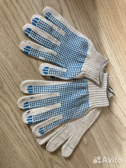 Перчатки хб с пвх